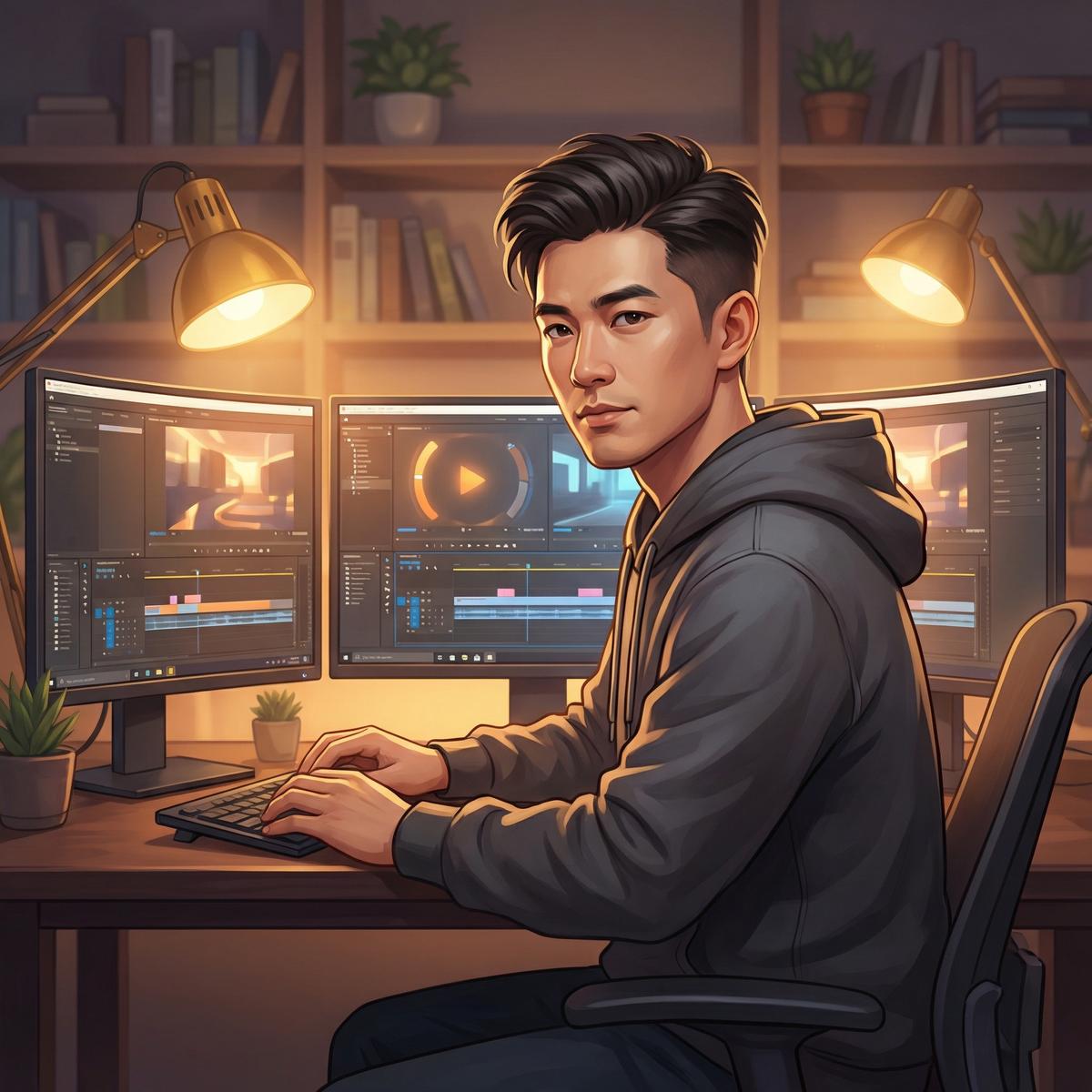 足交视频剪辑总监赵明轩